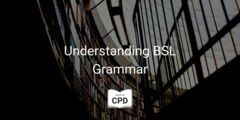 Understanding BSL Grammar